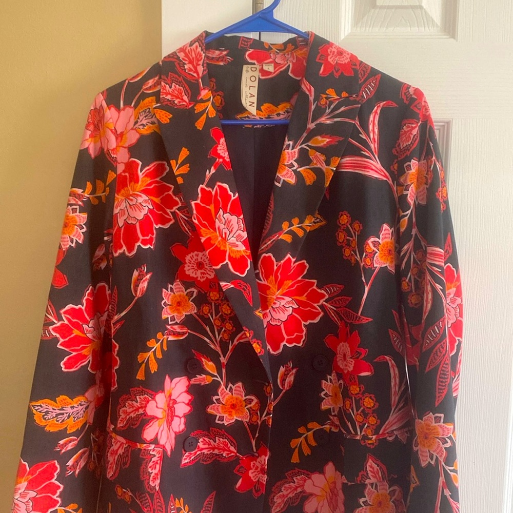Dolan from Anthropologie floral blazer
